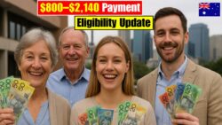 Australia’s $800–$2,140 Payment for 2025 Confirmed — Eligibility and Claim Steps Updated for December Applicants